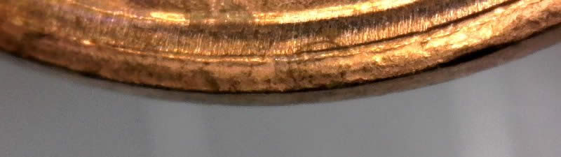 2017-P-Lincoln-Shield-Cent-With-Tiny-Retained-Cud-It's-Raised,-Die-Crack